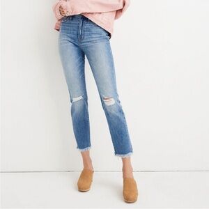 Madewell The Perfect Vintage Jean Parnell Wash Comfort Stretch Edition Size 25